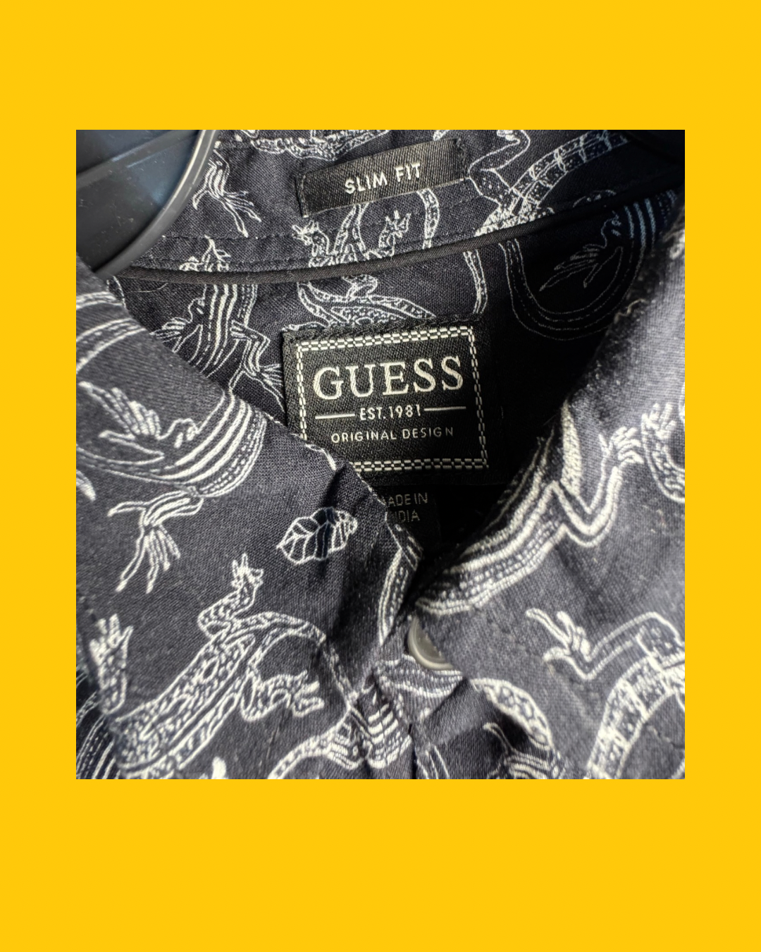 Camisa con cuello Guess